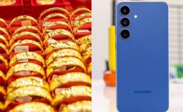 Giá vàng hôm nay chiều 15/5: Vàng miếng, vàng nhẫn giảm cả triệu so với sáng, Galaxy S25 FE chạm đáy
