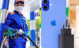 Bảng giá xăng dầu hôm nay chiều 15/5: Xăng RON 92 bay màu gần 8.000 đồng/lít từ đỉnh, iPhone 16 Plus rẻ