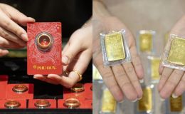 Giá vàng hôm nay 15/5: Vàng SJC, nhẫn 9999 lao dốc, người mua ở đỉnh đã lỗ 30 triệu, nhà đầu tư bắt đầu xả hàng?