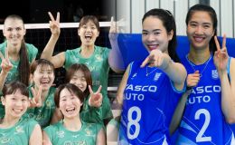 TRỰC TIẾP bóng chuyền nữ Hà Nội Tasco Auto vs Gunma Green Wings 17h00 ngày 15/5 - Cup VTV9 Bình Điền