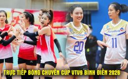 Trực tiếp bóng chuyền Cúp VTV9 Bình Điền 2026 ngày 15/5 - Link xem trực tiếp BCTT BĐ19 vs Vietinbank