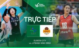 VTV trực tiếp bóng chuyền Cúp VTV9 - Bình Điền 2026 hôm nay 16/5: Suwon vs LPBank Ninh Bình