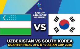 Kết quả bóng đá U17 Uzbekistan vs U17 Hàn Quốc - VCK U17 châu Á 2026: Kịch bản khó tin