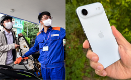 Bảng giá xăng dầu ngày 17/5: Xăng RON 95, 92 lao dốc từ đỉnh, iPhone Air tiếp tục giảm