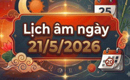Xem lịch âm hôm nay 21/5: Một ngày tưởng đẹp nhưng lại có nhiều việc đại kỵ, lý do nằm ở điểm này?