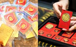 Cập nhật giá vàng hôm nay 20/5: Vàng SJC, nhẫn 9999 lại giảm ‘mất phanh’, người mua đầu tháng lỗ đậm
