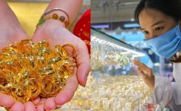 Giá vàng hôm nay (tối 21/5): Vàng miếng SJC, nhẫn trơn tăng phi mã, biên độ dao động lớn, nhà đầu tư đối mặt rủi ro
