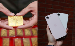Giá vàng hôm nay 23/5 tiếp tục đảo chiều giảm sâu, giá iPhone 17e bao nhiêu?