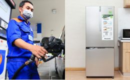 Tủ lạnh Panasonic chỉ từ 5.79 triệu đồng, giá xăng E10 bao nhiêu tiền một lít sau kỳ điều hành?