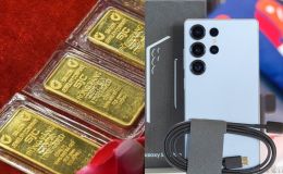 Giá vàng hôm nay 24/5: Vàng miếng bay màu gần 30 triệu so với đỉnh, vàng nhẫn vẫn giảm, Galaxy S25 có rẻ?