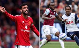 Kết quả bóng đá hôm nay: Bruno Fernandes đi vào lịch sử Ngoại hạng Anh; Tottenham xuống hạng?