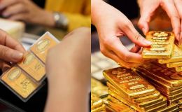 Giá vàng hôm nay 24/5: Vàng thế giới suy yếu, người ‘đu đỉnh’ vàng SJC, nhẫn 9999 lỗ gần chục triệu chưa đầy nửa tháng