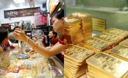 Giá vàng chốt phiên 26/5: Vàng miếng, vàng nhẫn trơn tụt dốc, chênh lệch thế giới gần 18 triệu, người mua ‘mất hút’