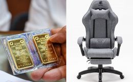 Giá vàng hôm nay 26/5 tiếp tục biến động giảm 500.000 đồng/lượng, ghế gaming E-Dra rẻ bất ngờ