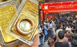 Bảng giá vàng hôm nay 27/5: Vàng miếng SJC, nhẫn tròn 9999 thấp nhất từ tháng 1, nhiều người vội mua vào