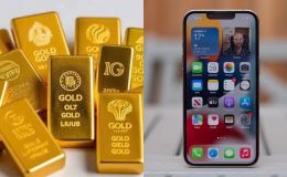 Giá vàng sáng 27/5:Vàng miếng SJC bốc hơi nửa triệu đồng mỗi lượng, chênh lệch mua bán cao kỷ lục, iPhone 13 Pro siêu rẻ