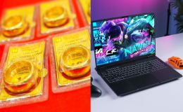 Giá vàng hôm nay 28/5 chính thức rời mốc 160 triệu đồng/lượng, sắm ngay các mẫu laptop gaming trang bị RTX 5050
