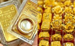 Bảng giá vàng hôm nay 30/5: Vàng miếng SJC nhẫn trơn tăng 'thần tốc', dự báo còn dư địa phục hồi mạnh