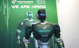 VinDynamics lần đầu ra mắt robot hình người tại hai sự kiện công nghệ hàng đầu thế giới