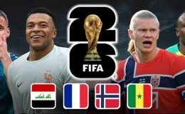 Bảng xếp hạng VCK World Cup 2026 mới nhất - Bảng I: ĐT Pháp chễm trệ top 1; Na Uy bị loại sớm?