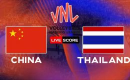 TRỰC TIẾP bóng chuyền Trung Quốc vs Thái Lan - Link xem trực tiếp bóng chuyền nữ VNL 2026