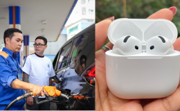 Giá xăng dầu mới nhất tối nay giảm còn 21.784 đồng/lít, giá Apple AirPods chỉ từ 2 triệu đồng