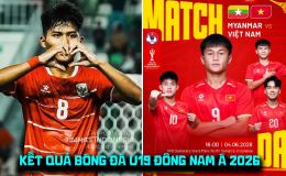 Kết quả bóng đá U19 Đông Nam Á hôm nay 4/6: Indonesia đại thắng, U19 Việt Nam mất ngôi đầu BXH?