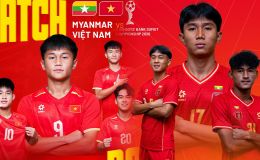 Kết quả bóng đá U19 Việt Nam vs U19 Myanmar mới nhất 4/6 - VCK U19 Đông Nam Á 2026