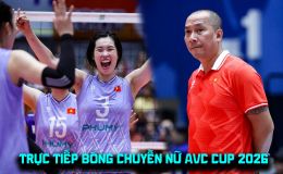 Xem trực tiếp AVC Cup 2026 ở đâu, kênh nào? Link trực tiếp tuyển bóng chuyền nữ Việt Nam tại AVC Cup
