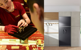 Giá vàng hôm nay chiều 5/6: Vàng miếng giảm tới 11,2 triệu đồng sau 1 tháng, giá tủ lạnh Samsung dưới 400 lít