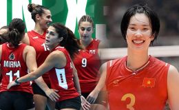 Lịch phát sóng bóng chuyền nữ AVC Cup 2026 hôm nay 6/6 - Link xem bóng chuyền nữ Việt Nam vs Lebanon
