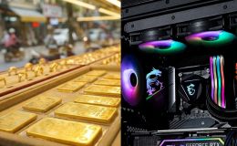 Giá vàng SJC, vàng nhẫn ngày 6/6 giảm hơn 2 triệu đồng/lượng, tản nhiệt nước MSI giá có đắt?