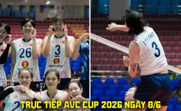 Xem trực tiếp bóng chuyền nữ Việt Nam vs Indonesia ở đâu, kênh nào? Link phát sóng AVC Cup 2026