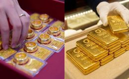 Giá vàng hôm nay (trưa 9/6): Vàng SJC, nhẫn 9999, BTMC mất đà bứt phá, chênh lệch mua - bán vẫn ở mức cao