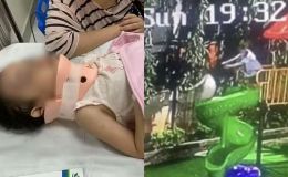 Tình trạng bé gái bị xô ngã lộn cổ từ cầu trượt ở Hà Nội: Người thân bé trai lên tiếng cháu 'có vấn đề về tâm lý'