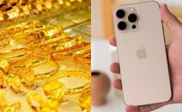 Giá vàng tối nay 10/6: 13.8 triệu đồng/chỉ, đây là bộ 3 iPhone Pro Max, có giá rẻ hơn một chỉ vàng