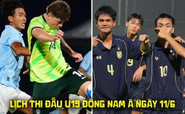 Lịch thi đấu U19 Đông Nam Á 2026 mới nhất 11/6: Australia 'trả giá đắt', U19 Việt Nam nhận 'tin vui'?