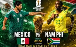 TRỰC TIẾP bóng đá World Cup 2026 hôm nay 12/6 - Cập nhật link xem trực tiếp Mexico vs Nam Phi