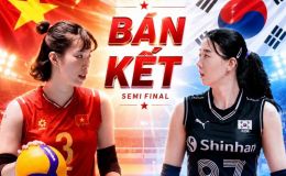 Lịch phát sóng Bán kết bóng chuyền nữ AVC Cup 2026 hôm nay 13/6 - Link xem trực tiếp tuyển Việt Nam đấu Hàn Quốc