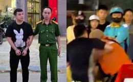 Danh tính tài xế taxi đấm đá túi bụi shipper giữa phố, bất ngờ lý do ra tay