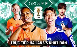 Trực tiếp bóng đá Hà Lan vs Nhật Bản 3h ngày 15/6 - World Cup 2026: Châu Á viết tiếp lịch sử