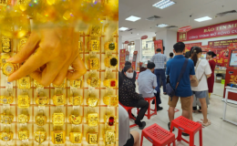 Giá vàng hôm nay 15/6: Bảng giá vàng SJC nhẫn trơn tăng 'ngang hàng', khách mua vào tăng 'đột biến'
