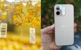 Giá vàng hôm nay 16/5: Tăng gần 15 triệu đồng/lượng chỉ sau 3 ngày, giá iPhone 16 Pro Max cũ bao nhiêu?
