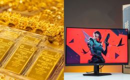 Giá vàng SJC, vàng nhẫn ngày 16/6 vọt tăng thêm 1,5 triệu đồng/lượng, màn hình gaming AOC giá có rẻ
