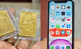 Giá vàng trưa nay 16/6: Đứt chuỗi tăng mạnh, vàng nhẫn nhảy múa hơn vàng miếng, iPhone 11 rẻ như cho