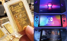 Giá vàng ngày 17/6 neo vùng cao ngay phiên sáng, máy chơi game cầm tay các loại giá có rẻ?