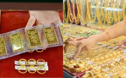 Giá vàng hôm nay 16/6 mới nhất: Vàng SJC, nhẫn 24K tăng vọt 16 triệu so với đáy, nhà vàng khan hàng