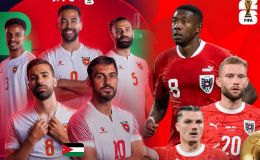 Kết quả bóng đá ĐT Áo vs ĐT Jordan - World Cup 2026: Siêu phẩm xuất hiện, đại diện châu Á gặp khó