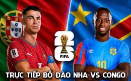 Link xem trực tiếp bóng đá Bồ Đào Nha vs Congo 0h ngày 18/6 - World Cup 2026: Ronaldo xô đổ kỷ lục