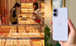 Giá vàng hôm nay trưa 18/6: Lùi sâu chấm dứt chuỗi tăng 3 phiên liên tiếp, bảng giá iPhone có rẻ?